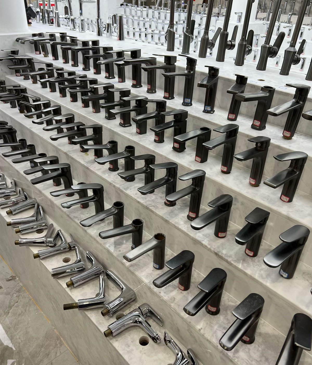 Faucet and shower product showroom